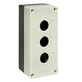 Корпус EKF; белый; кнопок 3; IP54