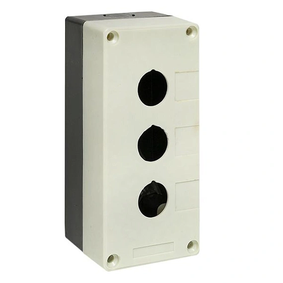 Корпус EKF; белый; кнопок 3; IP54