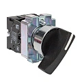 Переключатель EKF XB2; D отверстия= 22 мм; Черный; с фиксацией; U=220 В; 3; длинная ручка; IP40