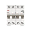 Автоматический выключатель EKF Averes, серия AV-10 DC; I=10 А; хар-ка K; полюсов 4; отключение 10 кА