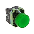 Лампа сигнальная EKF XB2; D отверстия= 22 мм; цвет: Зеленый; Ue=230 В AC; IP54