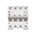 Автоматический выключатель EKF Averes, серия AV-6 DC; I=25 А; хар-ка K; полюсов 4; отключение 6 кА