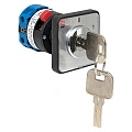 Переключатель кулачковый EKF; 2; полюсов 2; Iu=10 А; схема подключения 11; позиции: 0-1; IP20