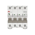 Автоматический выключатель EKF Averes, серия AV-6 DC; I=50 А; хар-ка K; полюсов 4; отключение 6 кА