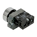 Кнопка EKF XB2; D отверстия= 22 мм; Черный; возвратный; Плоская (-ий); IP65