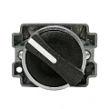 Переключатель EKF XB2; D отверстия= 22 мм; Черный; с фиксацией; U=230 В; 2; короткая ручка; IP65