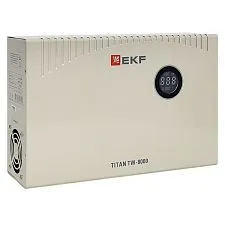 Стабилизатор напряжения EKF Titan симисторный; 8000 ВА; 5600 Вт