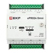 Устройства удаленного управления: контроллер с внешней антенной ePRO24 Omni  EKF; DI/DO=6/4; GSM; RS