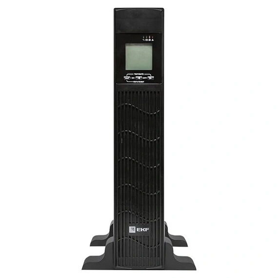 ИБП EKF E-Power PSW600 корпус "RTB" монтаж в стойку; 1000 ВА; 800 Вт; фаз вх/вых=1/1; розетки 3 х СE