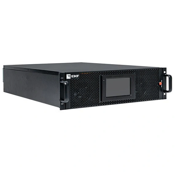 ИБП EKF E-Power SW900Pro-G5 монтаж в стойку; 10000 ВА; 10000 Вт; фаз вх/вых=3/3; без АКБ