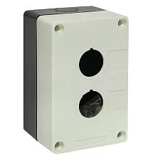 Корпус EKF; белый; кнопок 2; IP54