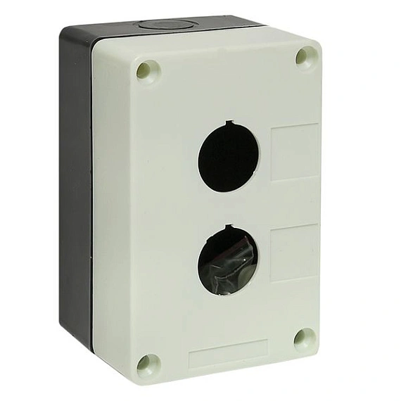 Корпус EKF; белый; кнопок 2; IP54