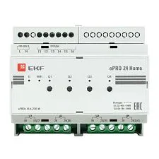 Устройства удаленного управления: контроллер ePRO24 HOME EKF; DI/DO=6/4; Wi-fi