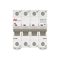 Автоматический выключатель EKF Averes, серия AV-10 DC; I=4 А; хар-ка C; полюсов 4; отключение 10 кА
