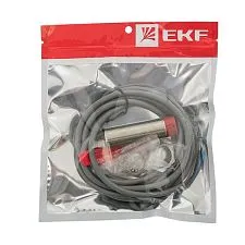 Датчик ёмкостный EKF PROXIS-1; корпус:Ровный цилиндр; D=18 мм; дистанция=1...8 мм