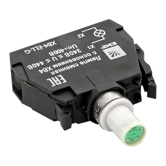 Лампа сменная EKF XB4; цвет: Зеленый; Ue=24 В AC/DC