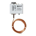 Реле температуры EKF TR-30; NO/NC=0/0 температура: -30...+15 °C; гистерезис: 5 °C; капилляр=6 м; IP3