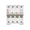 Автоматический выключатель EKF Averes, серия AV-10 DC; I=50 А; хар-ка K; полюсов 4; отключение 10 кА