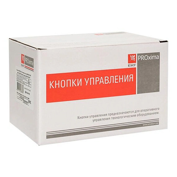 Кнопка "ВКЛ-ВЫКЛ" EKF AS-22N; D отверстия= 22 мм; U=230 В; Красный/зеленый; с подсветкой; возвратный