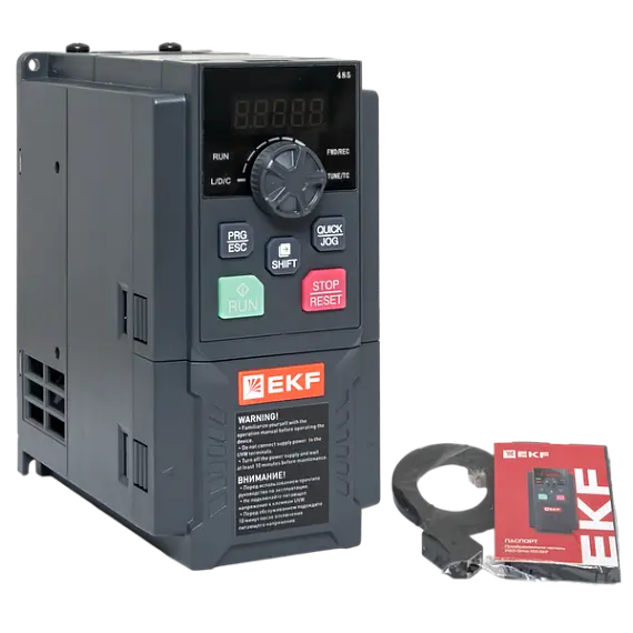 ПЧ EKF PRO-Drive 150; 3х380В; 2,2 кВТ; 5,1 А