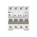 Автоматический выключатель EKF Averes, серия AV-6 DC; I=6 А; хар-ка K; полюсов 4; отключение 6 кА