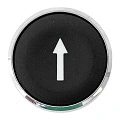 Исполнительный механизм кнопки "↑" EKF XB4; D отверстия= 22 мм; Черный; возвратный; Плоская (-ий); I