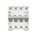 Автоматический выключатель EKF Averes, серия AV-10 DC; I=10 А; хар-ка C; полюсов 4; отключение 10 кА