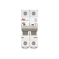 Автоматический выключатель EKF Averes, серия AV-6; I=63 А; хар-ка C; полюсов 2; отключение 6 кА