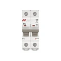 Автоматический выключатель EKF Averes, серия AV-6; I=16 А; хар-ка K; полюсов 2; отключение 6 кА