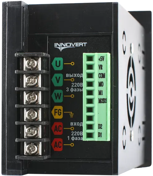 ПЧ INNOVERT IRD; 1х220 В; 0,4 кВТ; 2,1 А