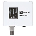 Реле избыточного давления EKF RVG-20; IP54; 1/4 дюйма; диапазон=-0,05 МПа...0,6 МПа