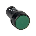 Кнопка EKF SW2C-11; D отверстия= 22 мм; Зеленый; с фиксацией; Плоская (-ий); IP54
