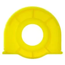 Защитный кожух для кнопок аварийной остановки С-образный EKF; D отверстия= 22 мм; цвет: Желтый