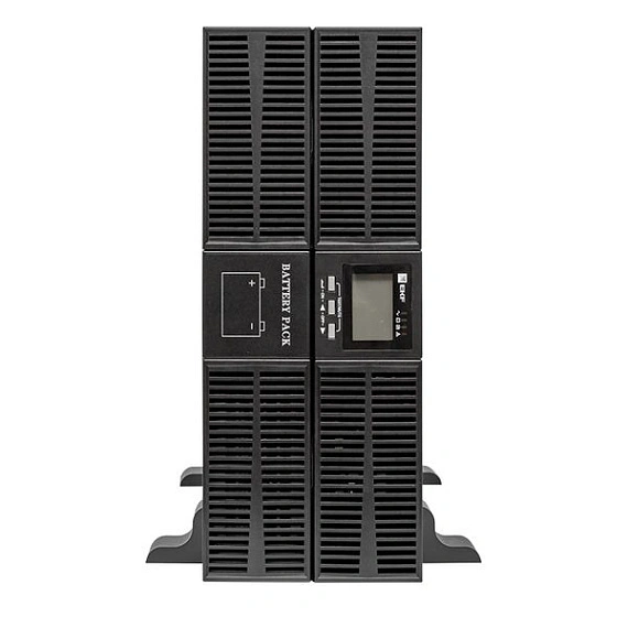 ИБП EKF E-Power SW900G4 монтаж в стойку; 6000 ВА; 6000 Вт; фаз вх/вых=1/1; 16x12В_7 Ач