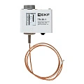Реле температуры EKF TR-30; NO/NC=0/0 температура: -30...+15 °C; гистерезис: 5 °C; капилляр=1 м; IP3