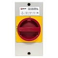 Переключатель кулачковый с блокировкой EKF; 2; полюсов 3; Iu=25 А; схема подключения 1; позиции: ВКЛ