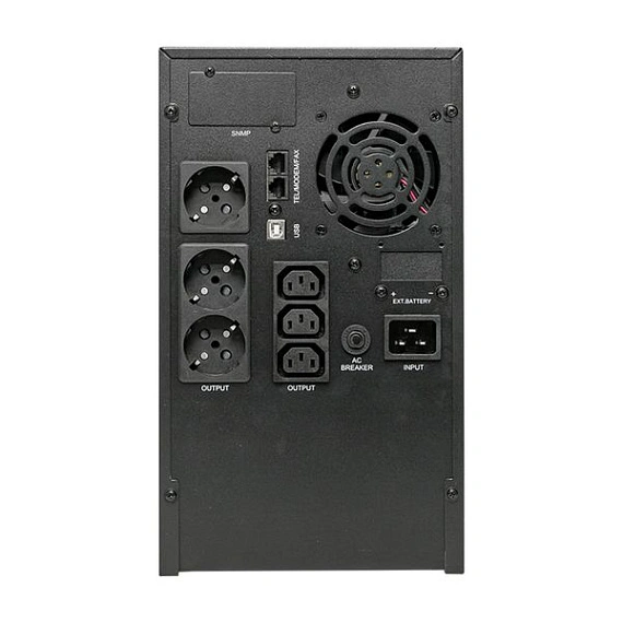 ИБП EKF E-Power PSW600 корпус "TB" напольный монтаж; 3000 ВА; 2400 Вт; фаз вх/вых=1/1; розетки 3 х С