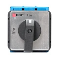 Переключатель кулачковый EKF; 2; полюсов 3; Iu=100 А; схема подключения 1; позиции: ВКЛ-ВЫКЛ; IP20