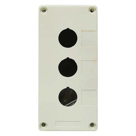 Корпус EKF; белый; кнопок 3; IP54