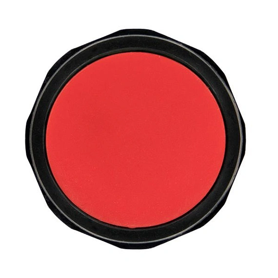 Кнопка EKF SW2C-11; D отверстия= 22 мм; Красный; с фиксацией; Плоская (-ий); IP54