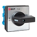 Переключатель кулачковый EKF; 2; полюсов 3; Iu=16 А; схема подключения 1; позиции: ВКЛ-ВЫКЛ; IP65