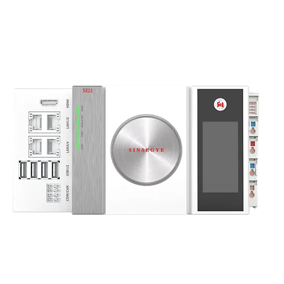 ПЛК Sinsegye SX21 центральный процессор; 1xRS232/422/485, 4xUSB, 4xRJ45, 1xCAN, 1xHDMI