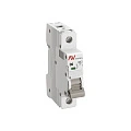 Автоматический выключатель EKF Averes, серия AV-6; I=6 А; хар-ка D; полюсов 1; отключение 6 кА