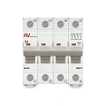 Автоматический выключатель EKF Averes, серия AV-6 DC; I=2 А; хар-ка C; полюсов 4; отключение 6 кА