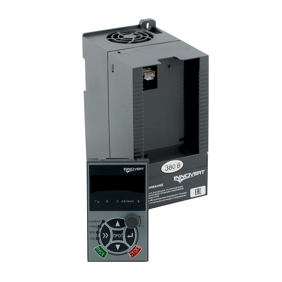 ПЧ INNOVERT IHD; 3х380 В; 1,5 кВТ; 4 А