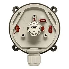 Реле перепада давления EKF RVG-10; IP54; диапазон=200 Па...1 000 Па
