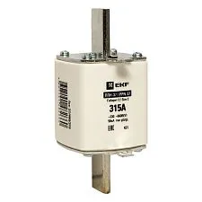 Плавкая вставка EKF ППН; типоразмер: 2 (NH2); I=315 А