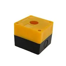 Корпус EKF; жёлтый; кнопок 1; IP54