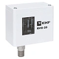 Реле избыточного давления EKF RVG-20; IP54; 1/4 дюйма; диапазон=-0,05 МПа...0,6 МПа