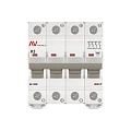 Автоматический выключатель EKF Averes, серия AV-10 DC; I=3 А; хар-ка K; полюсов 4; отключение 10 кА